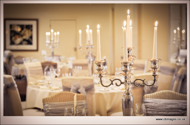 mitton hall clitheroe weddings 21 mitton-hall-wedding-photography-candle-centre-pieces