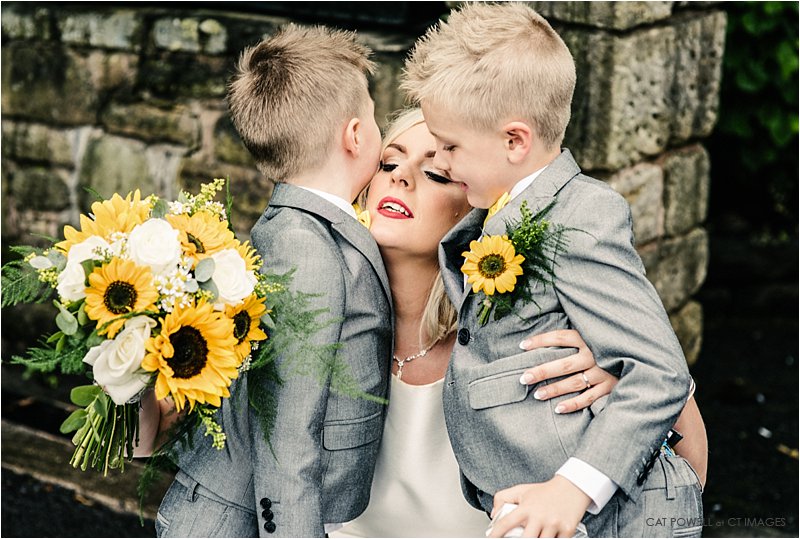 bolton-wedding-photography-9.jpg bride and boys, page boys, bride with children,