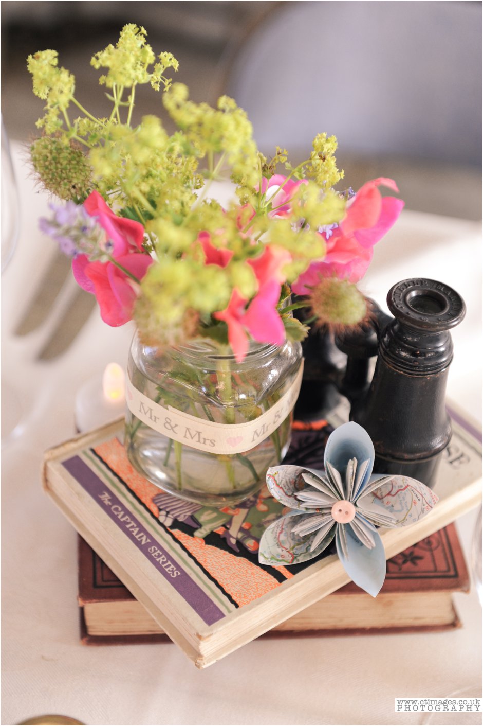 rustic wedding,vintage centrepieces,vintage wedding decor,vintage weddings,whimsical homemade,