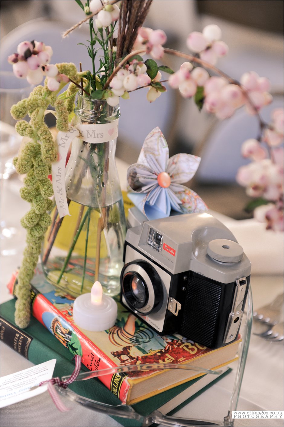 country wedding,homemade wedding,rustic wedding,vintage centrepieces,vintage photos,vintage wedding,vintage wedding decor,vintage weddings,whimsical homemade,